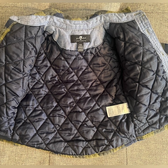 7 For All Mankind Baby Boy Quilted Jacket - Picture 2 of 3